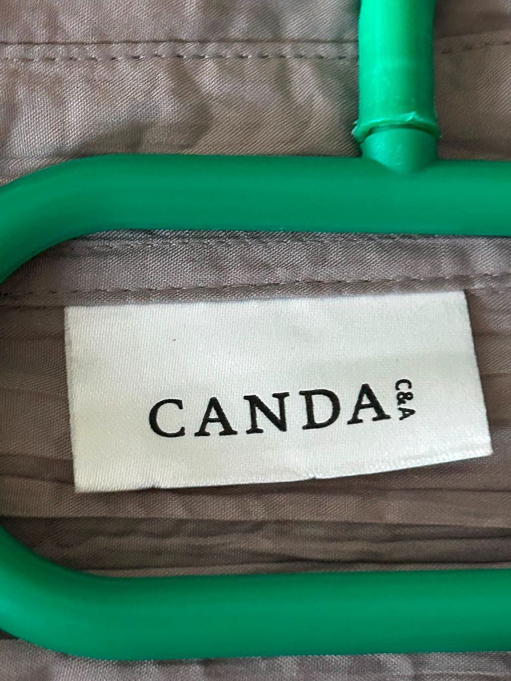 C&A Blusen: Camicetta color talpa Canda tg.48 poliestere – Gebraucht aus Melano von H-Sara 2