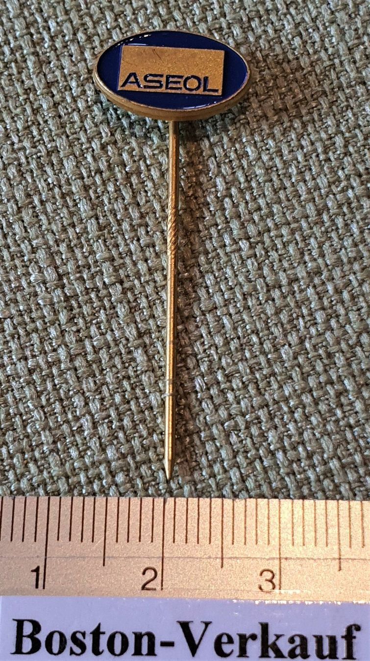 Plaketten & Abzeichen: D262 - Pin ASEOL ÖL Suisse Selten – Gebraucht aus Reinach BL von Boston-Verkauf 4