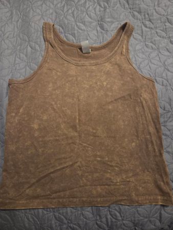 Boho hippie grung washed top