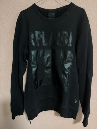 Felpa nera Replay Rbl taglia L, in ottime condizioni! 50