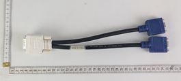 DVI-I auf 2x VGA Splitterkabel - Ideal für PC Setups!