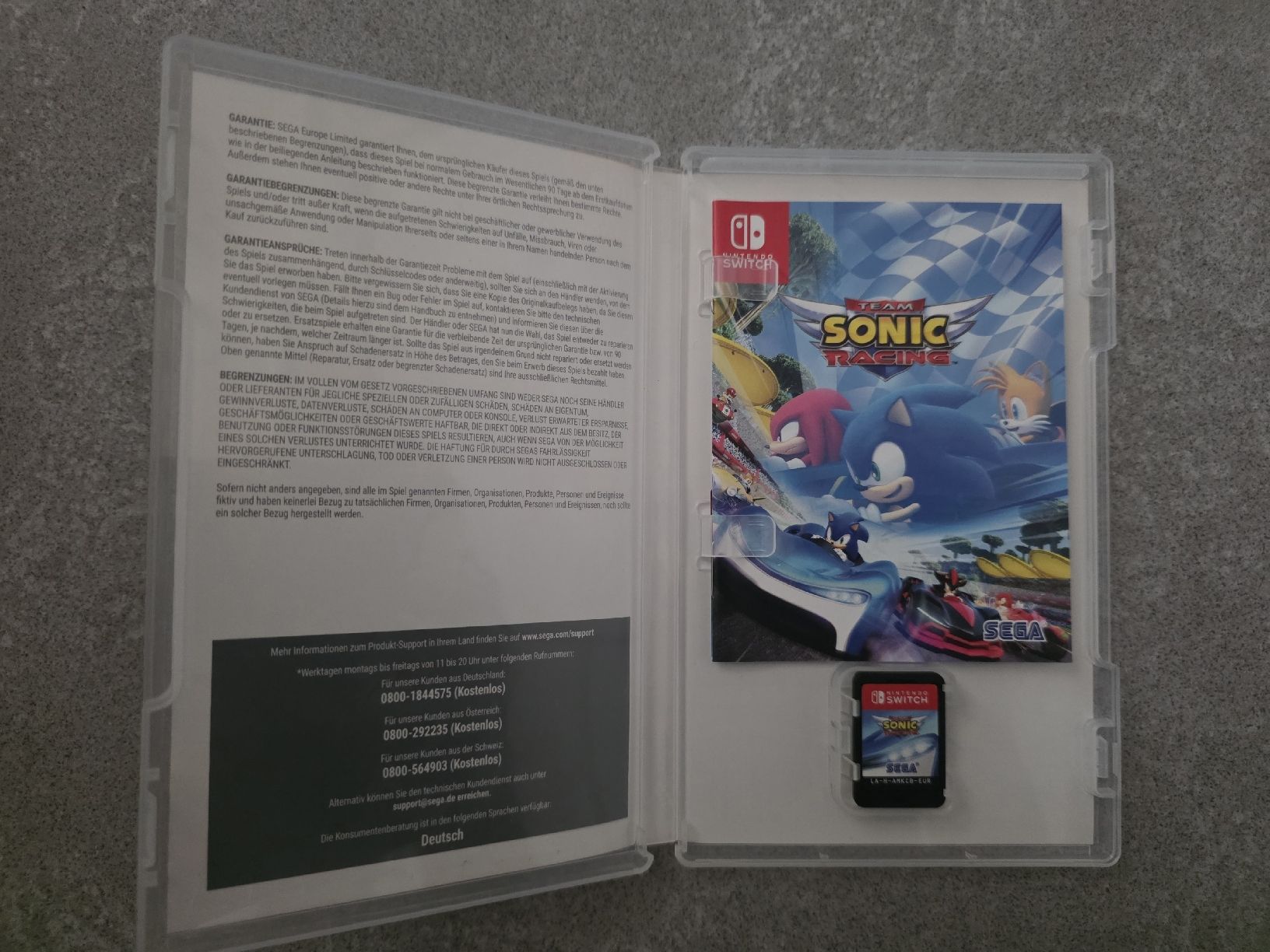 Sega Giochi: Team Sonic Racing - Nintendo Switch – Usato da Zug venduto da Mandon 2