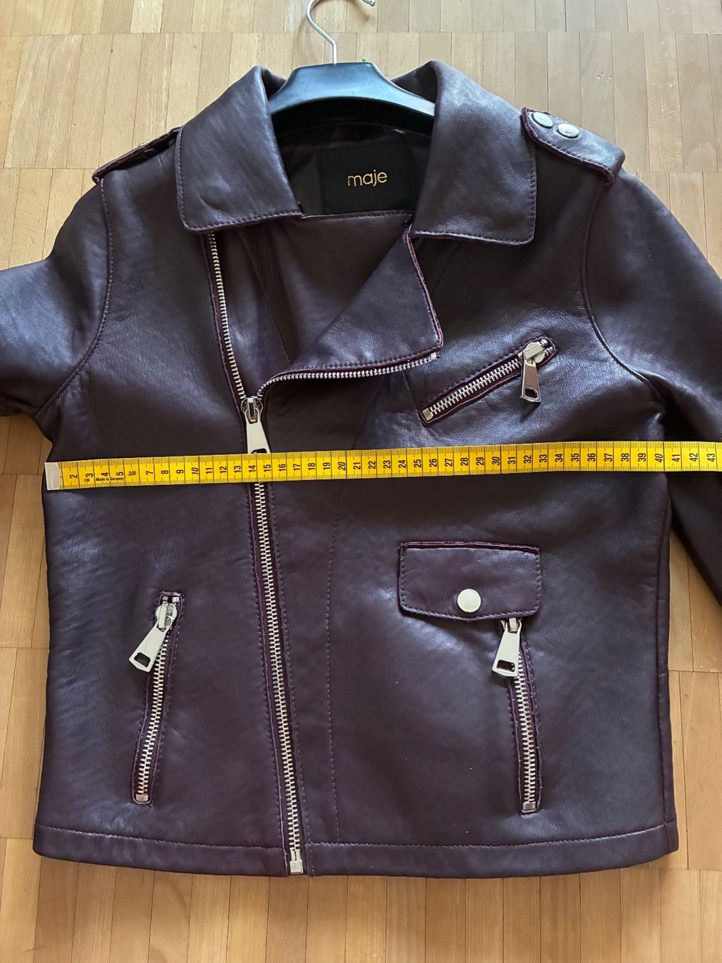 Maje Giacche: Maje Leder Damen Jacke – Usato da Laupen BE venduto da ole_l8gg 8