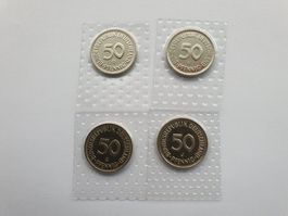 50 Pfennig 1983 Stgl D-F-G-J