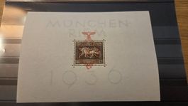 1936 Block München RIEM Postfrisch