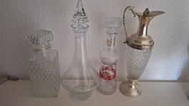 Vintage Wein- Glas- Spirituosen- Karaffe