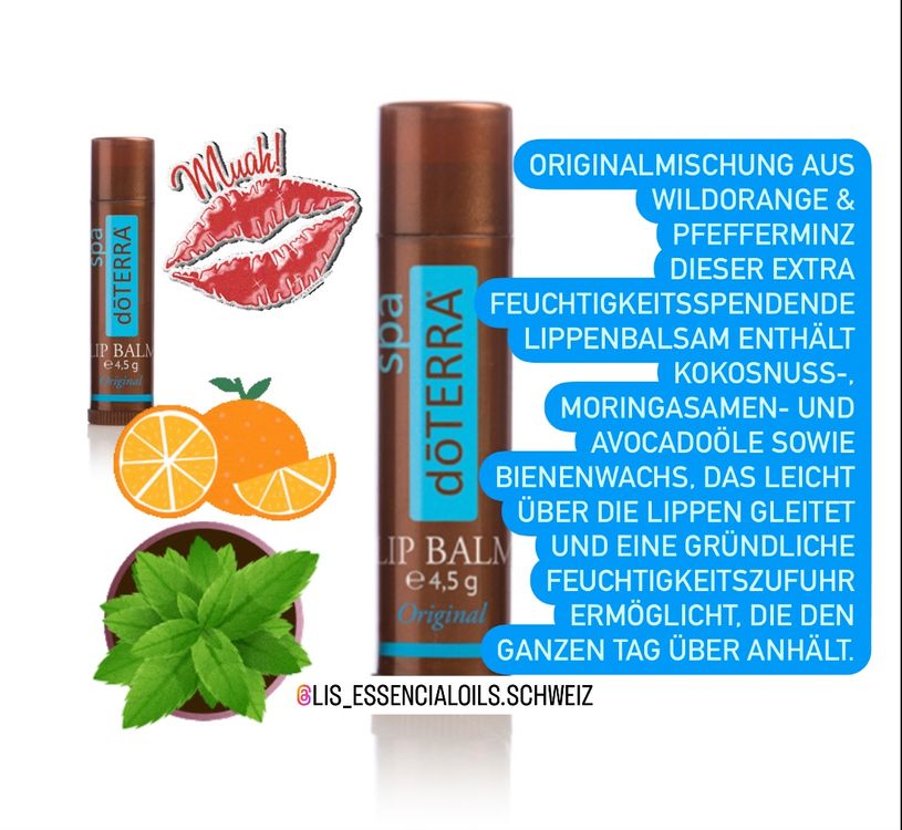 doTERRA Lip Balm Kräuter Tropical & Original Kaufen auf Ricardo