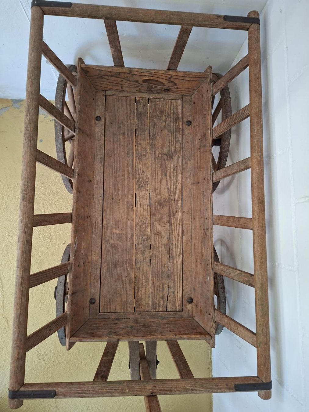 Schubkarren: Leiterwagen Holz Antik – Gebraucht aus Thun von Dr.heiland 1