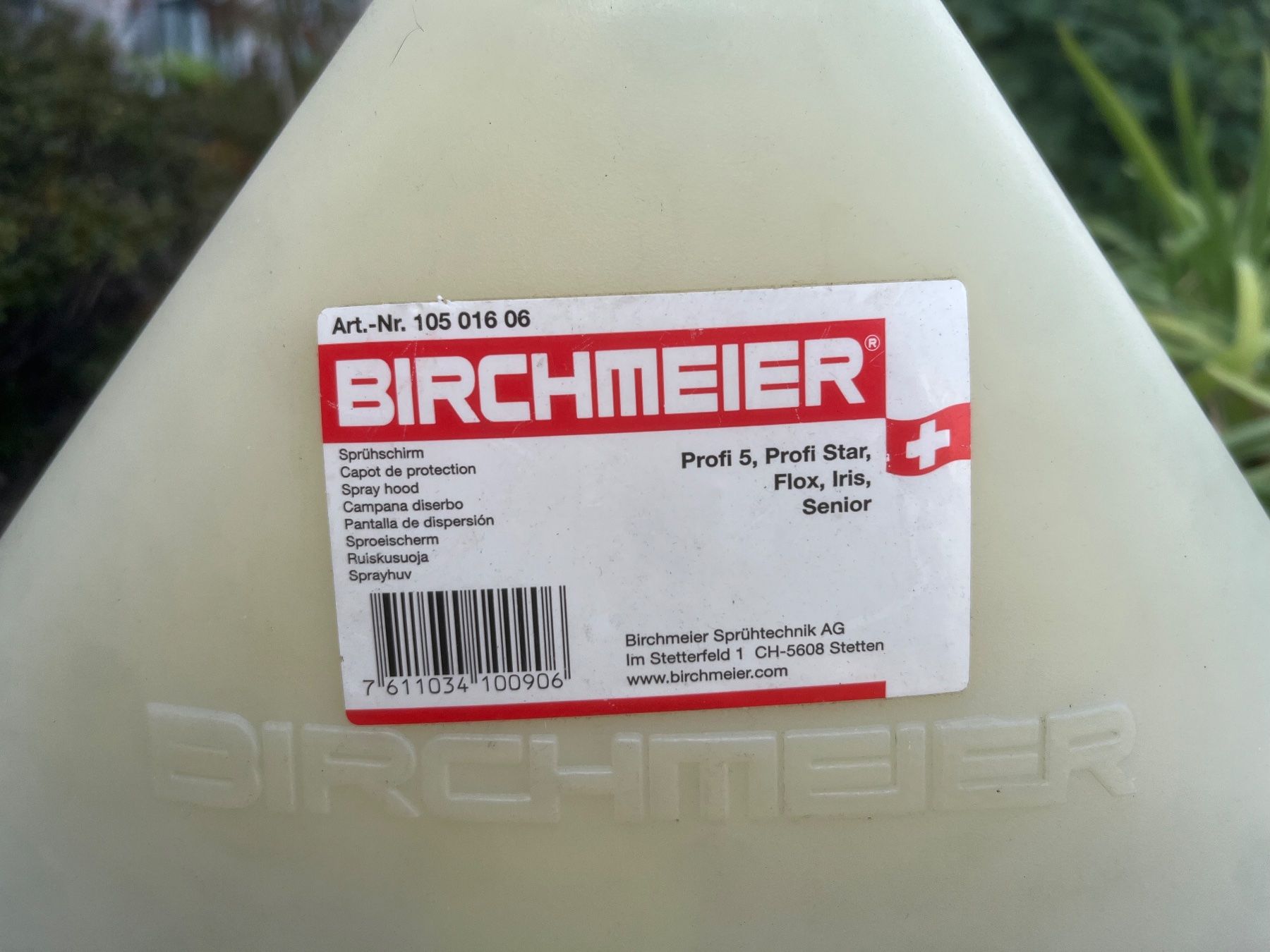 Technique médicale: Birchmeier Sprühschirm mit Durodüse – Neuf avec emballage d'origine à Magden par Hornet2 1