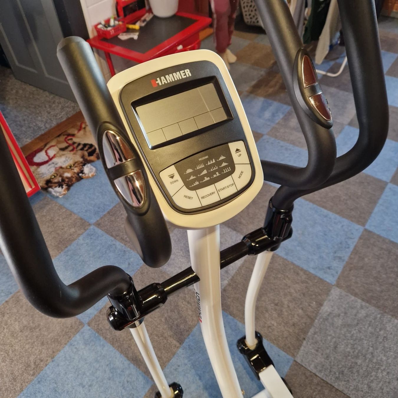 Hometrainer: Vélo elliptique - Ham­mer Crosstech XTR White 4123 – Usato da Porrentruy venduto da Lionel86 4