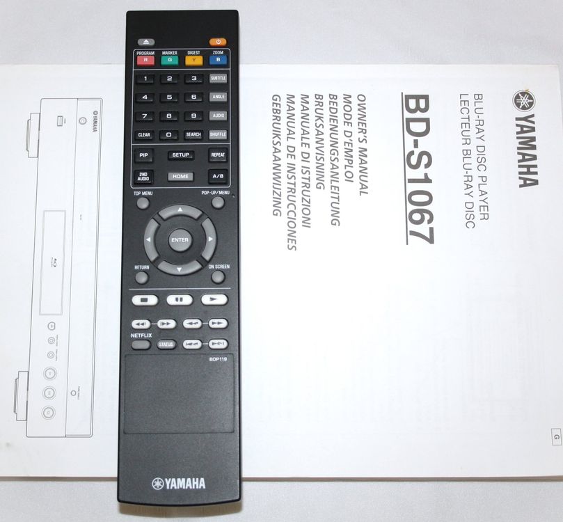 Yamaha BDS1067 BlueRay/DVDPlayer, titan Kaufen auf Ricardo