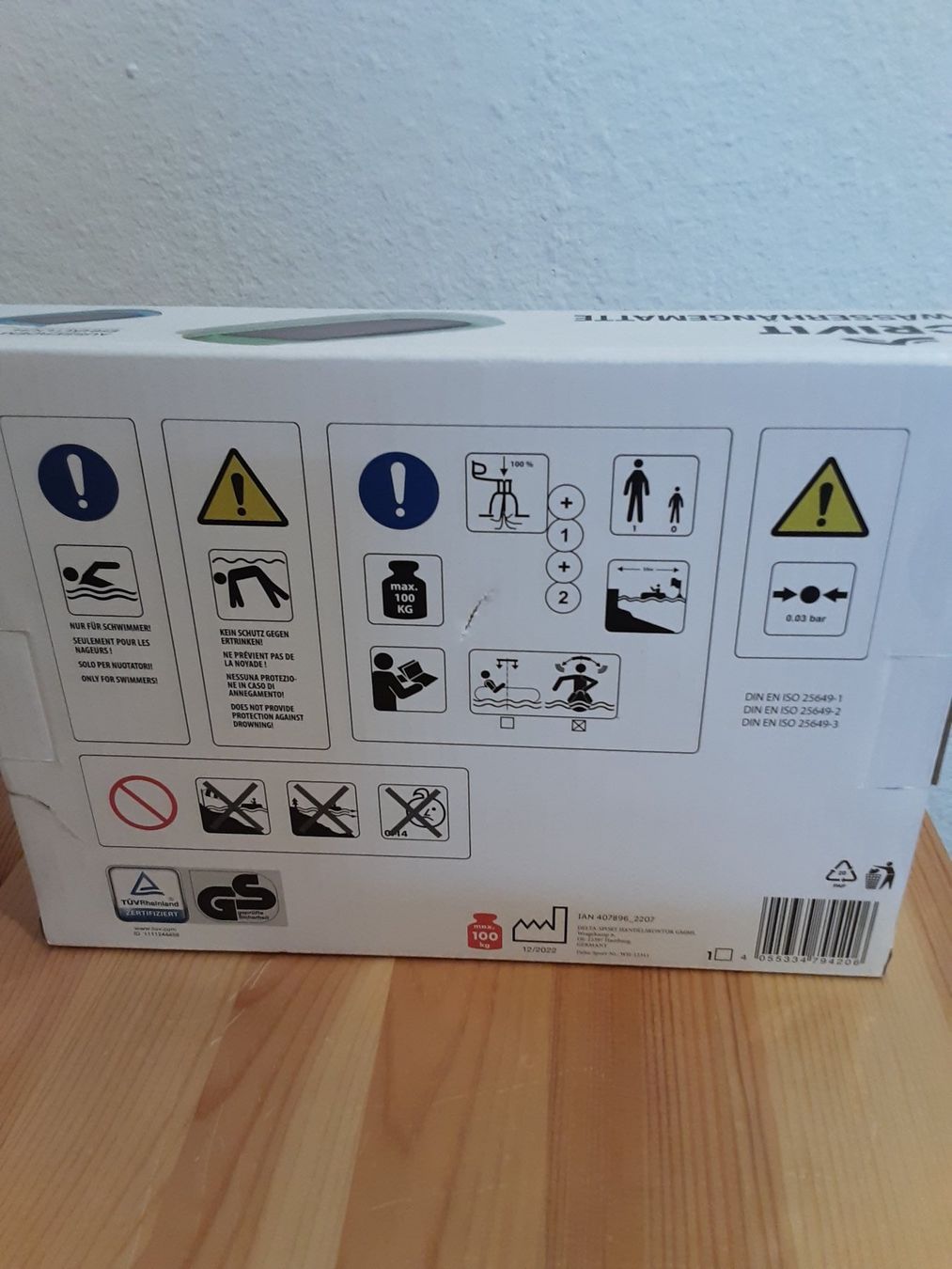 Hängematten: Wasserhängematte mit Kopfkissen – Neu und originalverpackt aus Glattfelden von Roman2504 2