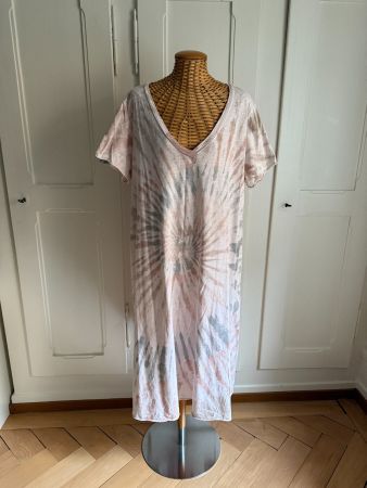 MADE IN ITALY - Batik T-Shirt Kleid bunt XL