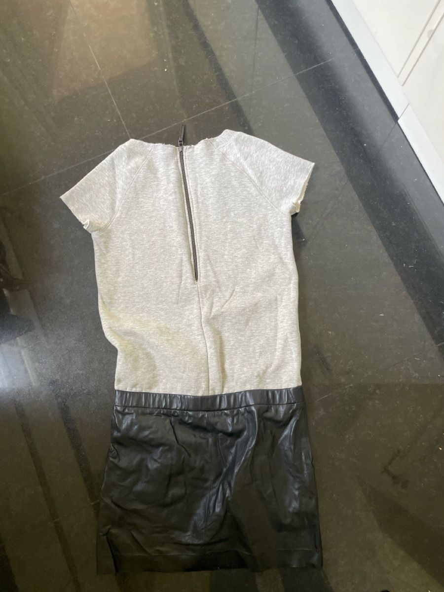 Closed Vestiti: Closed Kleid mit Leder Rock gr m – Usato da Zürich venduto da eddiekaterblau 2