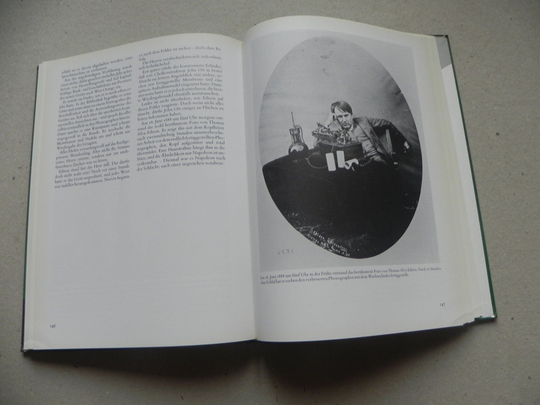 Libri: Buch Biographie Technik Erfinder Thomas A. Edison 1981 Abb. – Usato da Siebnen venduto da krimsie 7