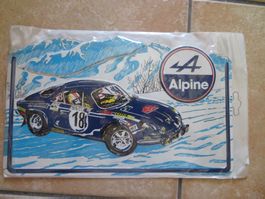 Alpine A110 plaque Monte Carlo vintage rare !