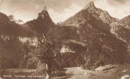 Saanen BE Dorf im Winter Panorama