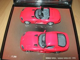 Dodge Viper 1993 Anniversery Set *  Minichamps 1:43