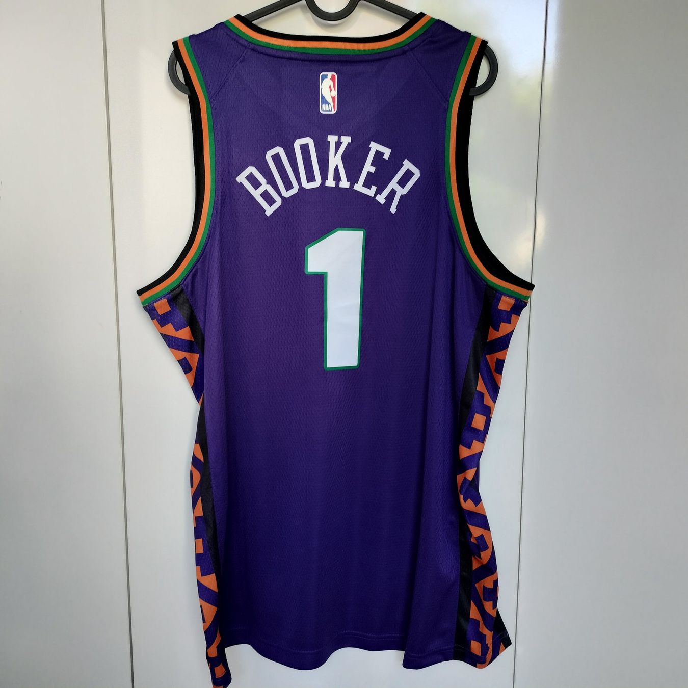 Canottiere & Pantaloni: NBA PHOENIX SUNS Jersey // #1 BOOKER // Gr L – Nuovo (secondo la descrizione) da Bern venduto da SportsMemos 1