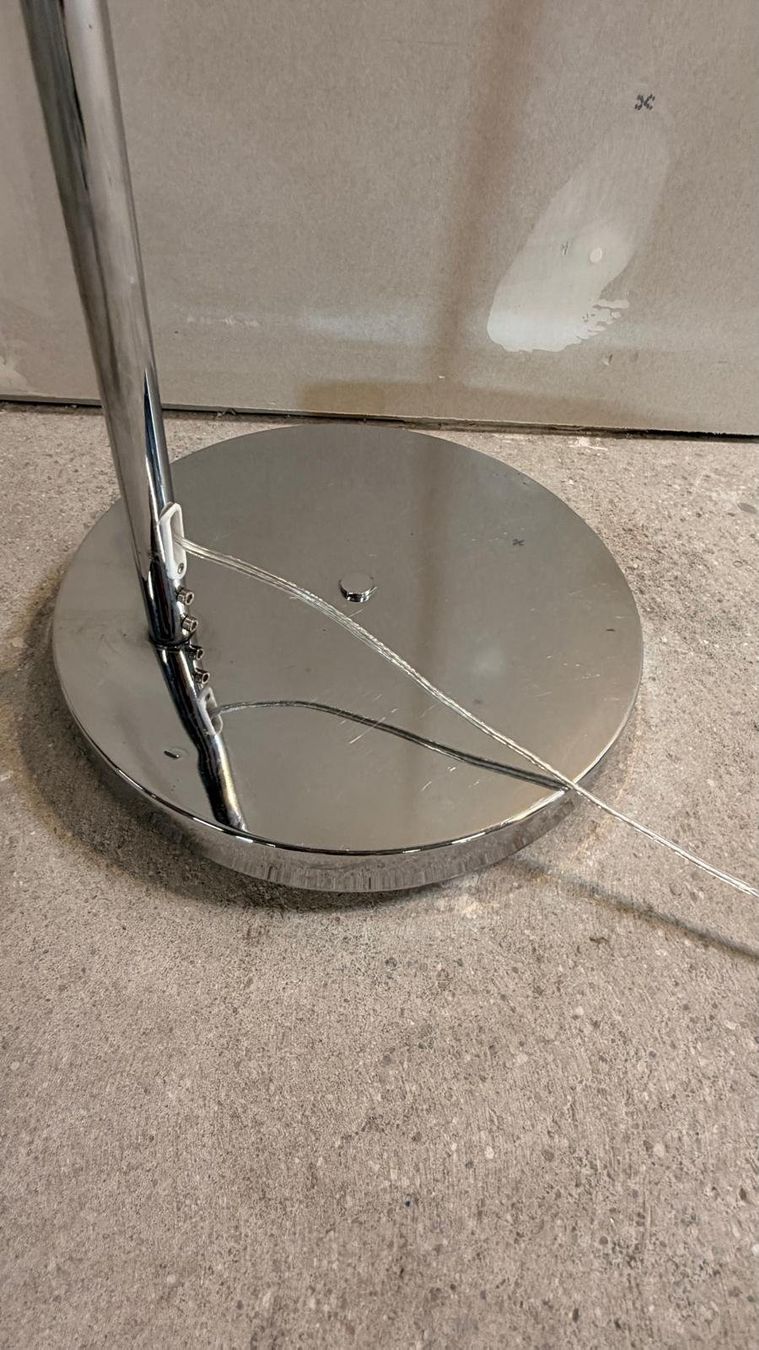 Lampen: Design Bogenlampe in Chrom 1-flammig – Gebraucht aus Rickenbach ZH von Der-Insider 2