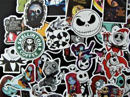 AUFKLEBER / STICKERS NIGHTMARE HALLOWEEN 99 STK.