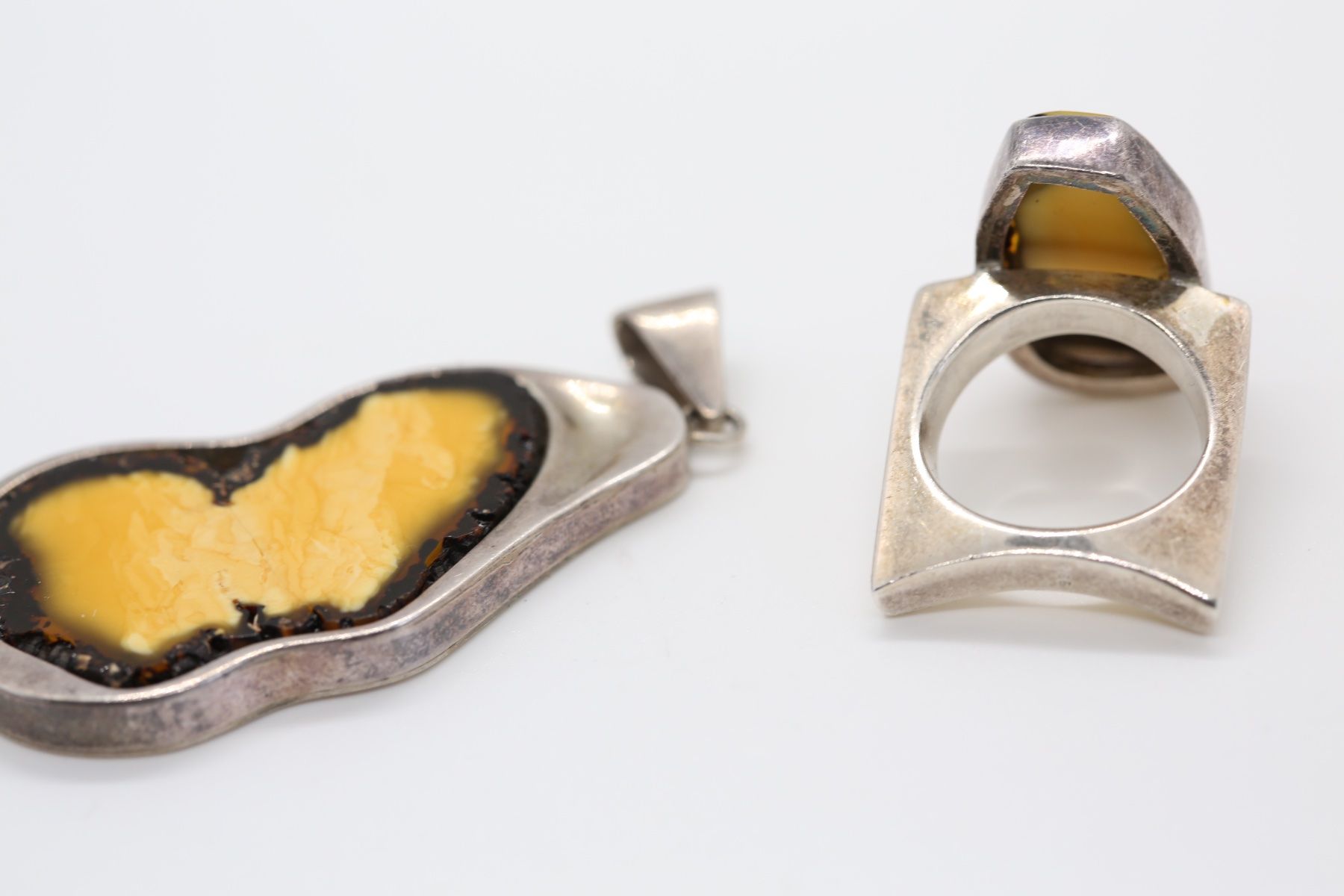 Ringe: Silberring mit Anhänger – Gebraucht aus Reinach BL von Han-Numismatik 4