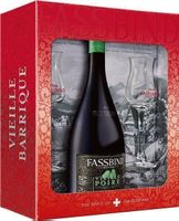 Fassbind Vieille Poire & 2 Gläser