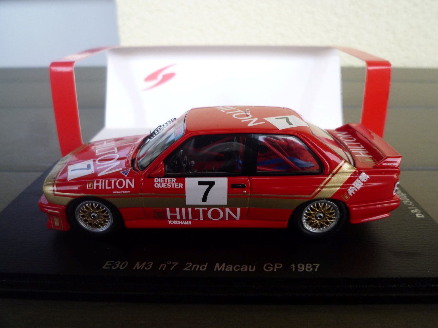 Modellautos: BMW M3 (E30) (Macau GP 1987) – Neu und originalverpackt aus Flawil von Imperiosud 5