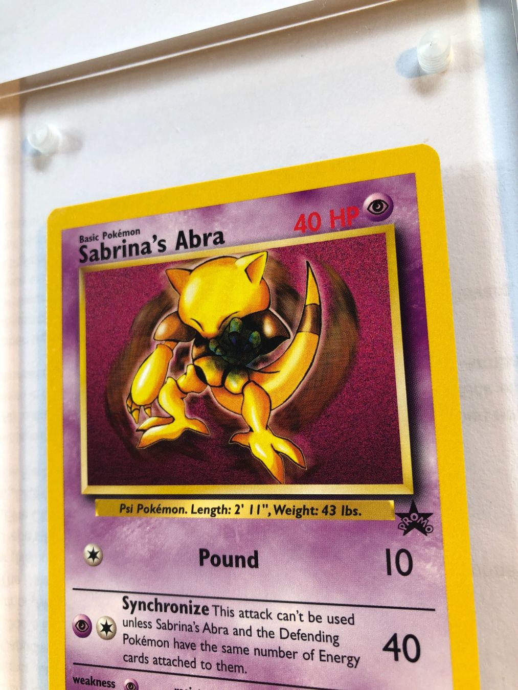 Cartes à collectionner: Sabrina's Abra Promo - MINT - ab 1.- – D'occasion à Giubiasco par dan_pr8b 3