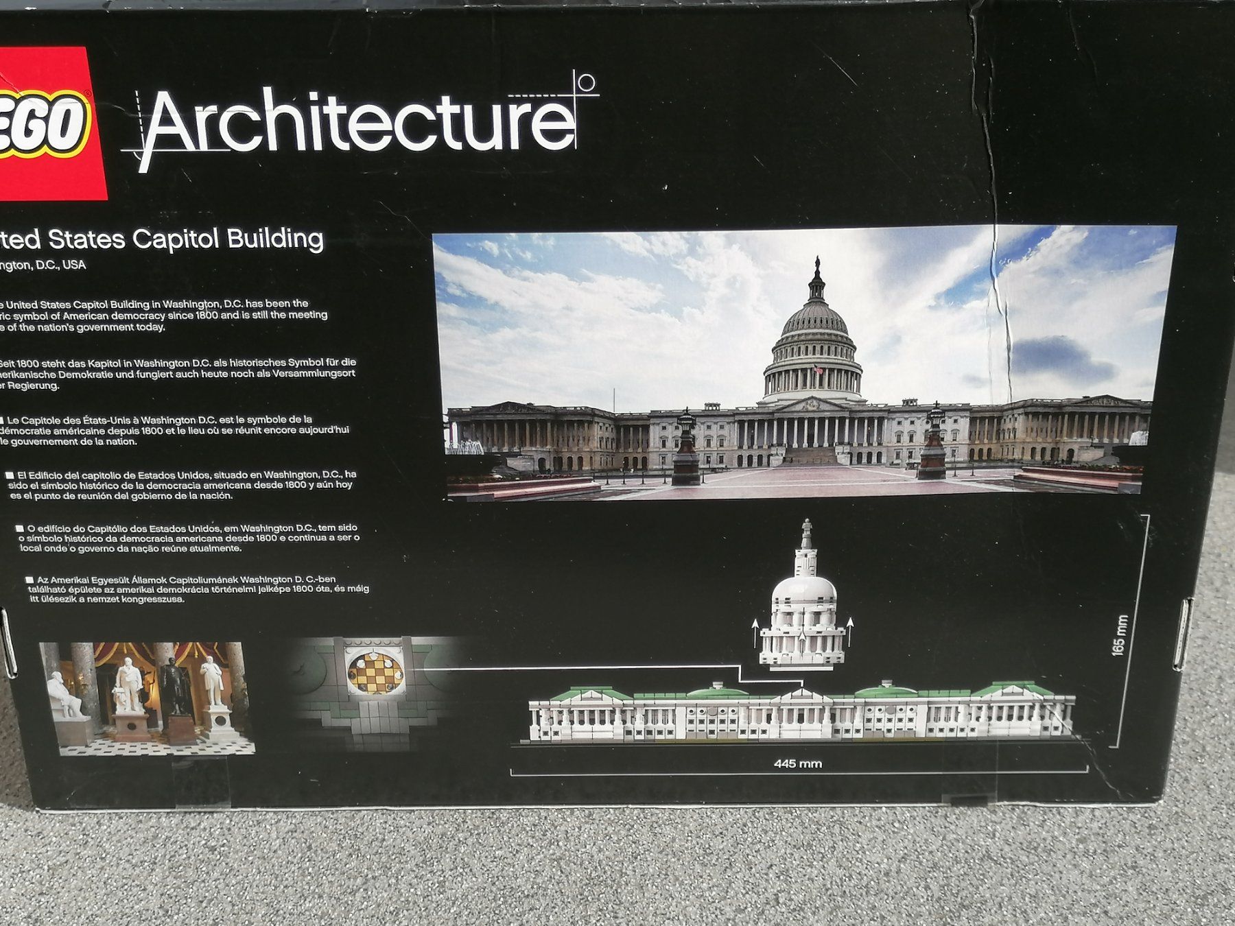 Lego Kit di costruzioni: LEGO Architecture # 21030  CAPITOLE  Building  NEU  OVP – Nuovo e nell'imballaggio originale da LAUSANNE venduto da Ch0937 1
