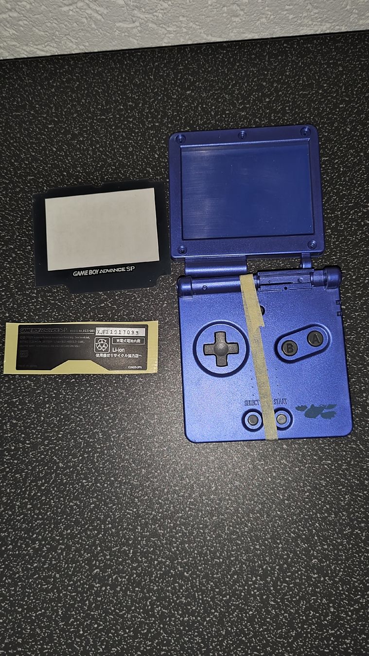 Nintendo Custodie protettive: custom Shell Gameboy Advance SP Pokemon Kyogre – Nuovo e nell'imballaggio originale da Vallorbe venduto da Almiii18
