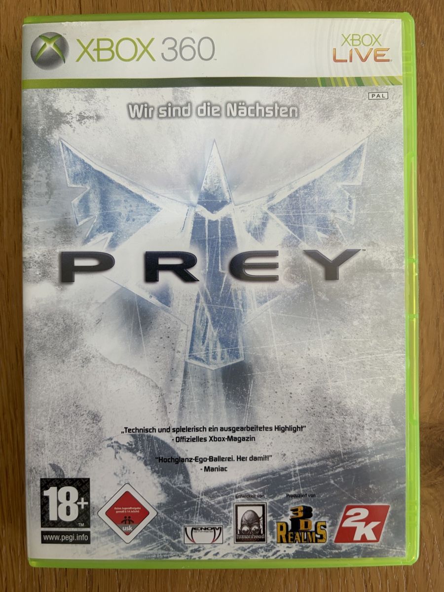 Jeux: XBOX 360 Prey – D'occasion à Mettmenstetten par Swordfish