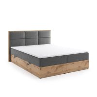 DESIGN BOXSPRINGBETT 180CM H3 INKL TOPPER MADE IN EUROPE-50%
