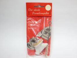 Antiker Porzellangiesser für Dosenmilch Ausgiesser NOS