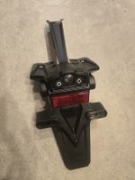 Neuwertiger Motorrad Kennzeichenhalter Universal Schwarz!