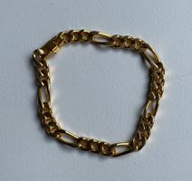 Goldfarbene Handkette Armband