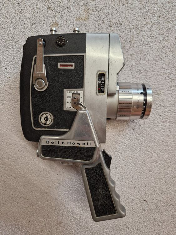 Vintage caméra super 8 BELL & HOWELL