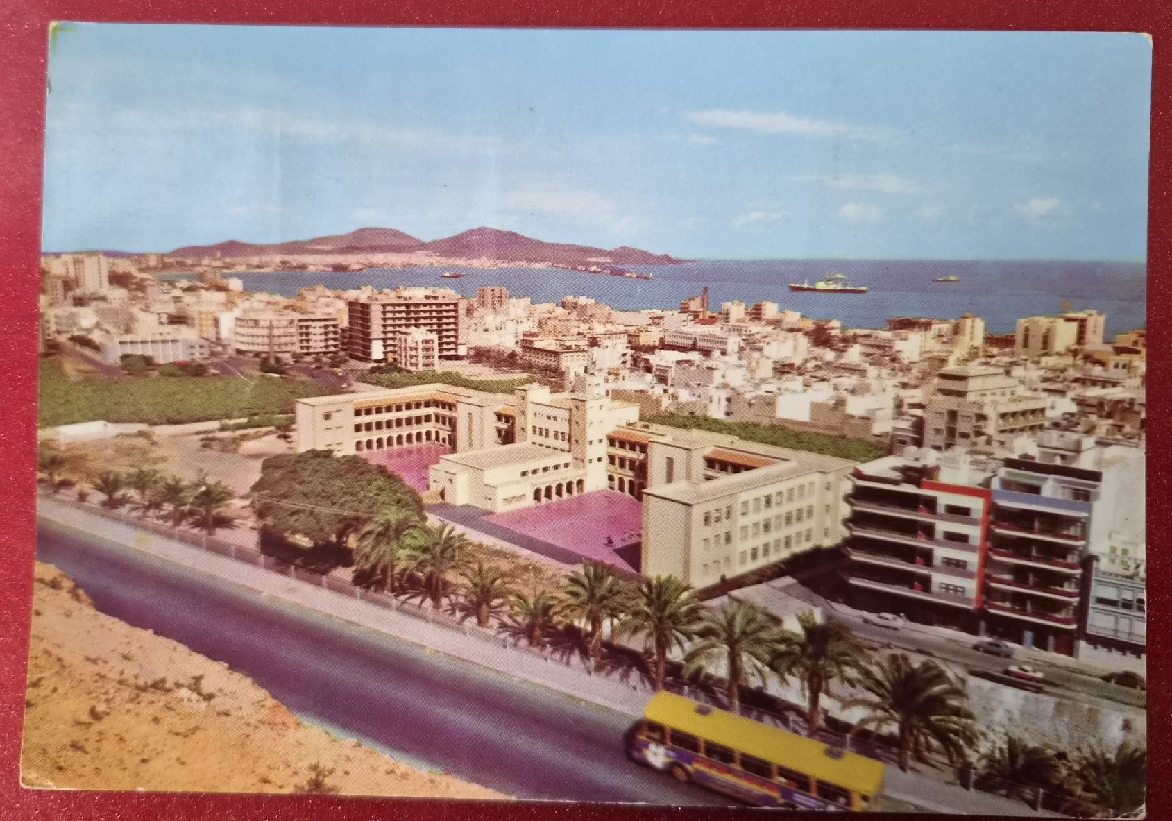 Ansichtskarten: Las Palmas Gran Canaria 1963 – Gebraucht aus Melchnau von Arthurius