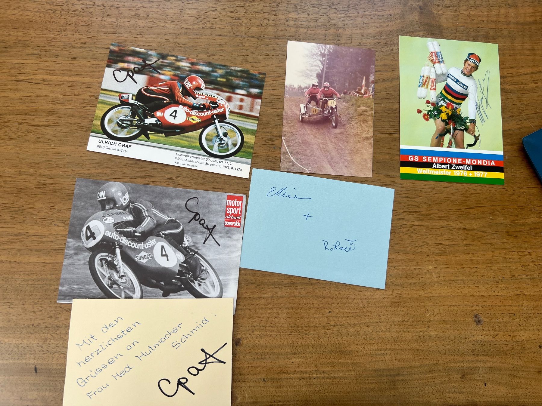 Autografi: Verschiedene Autogramme, Nr 326 – Usato da Glattfelden venduto da maa_qcj8