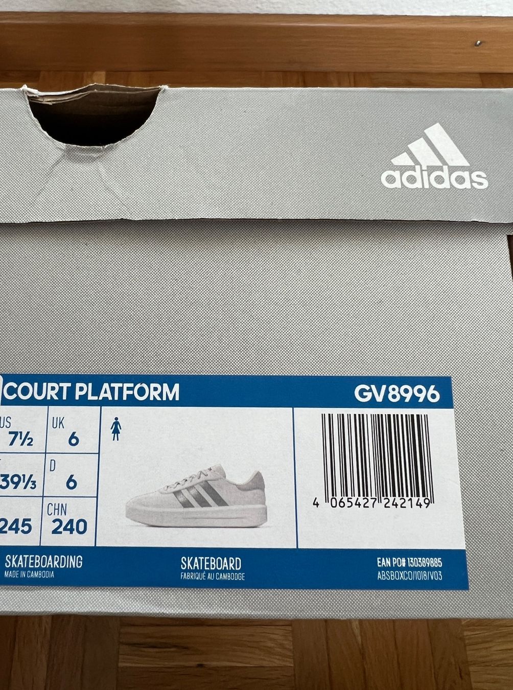 Adidas Scarpe da donna: ADIDAS COURT PLATFORM 39 1/3 – Usato da Horgen venduto da linuxrp 5