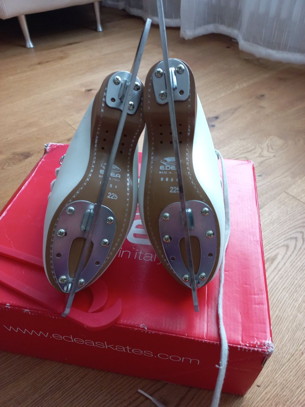 Pattini da ghiaccio: Edea Schlittschuhe gr.225 – Usato da Bachenbülach venduto da enigmatic 3