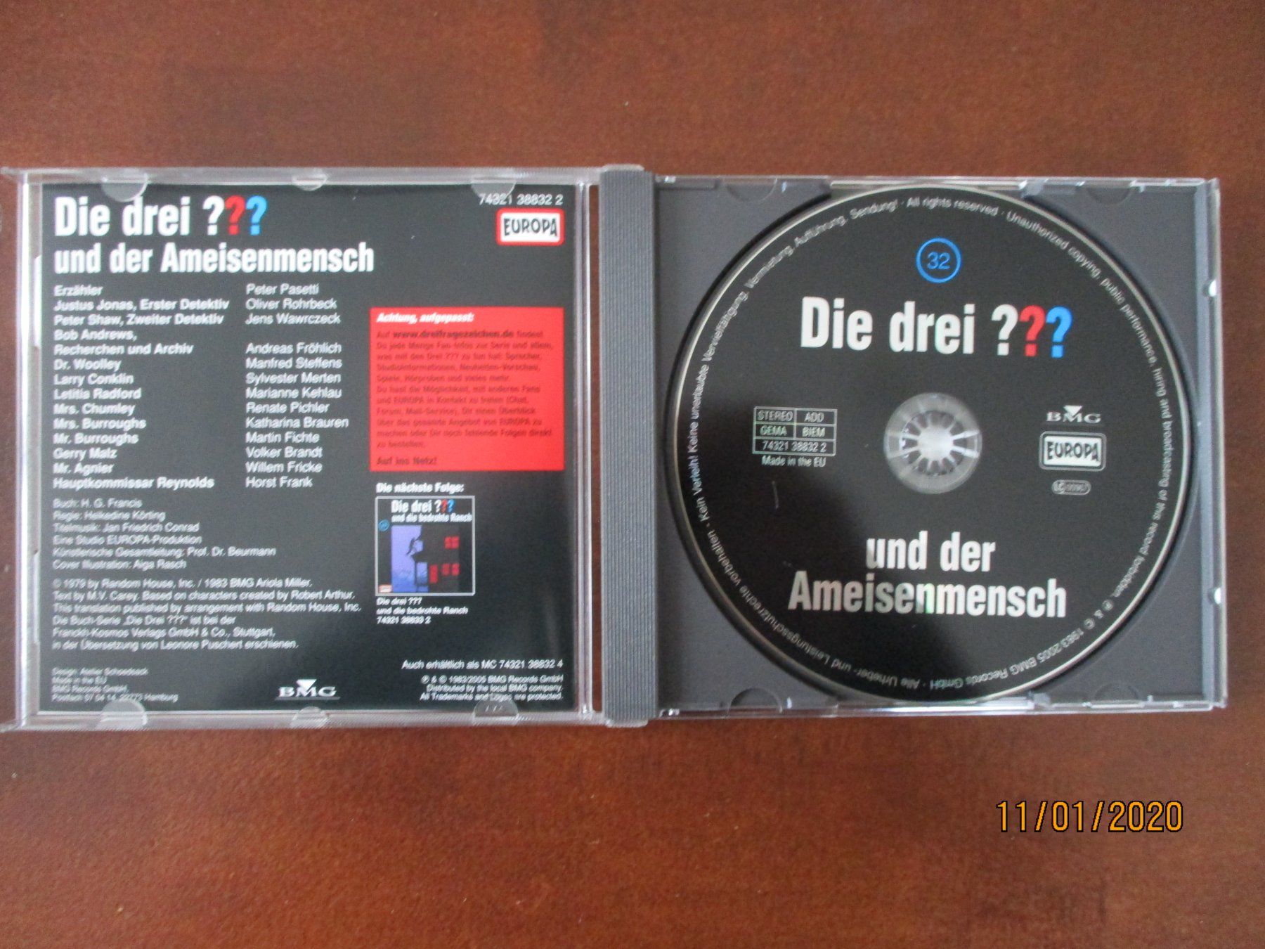 Audiolibri: Die drei Fragezeichen Folge 32 – Usato da Liestal venduto da Disc-Point 1