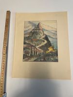 Farblithografie von F. Lafermié
