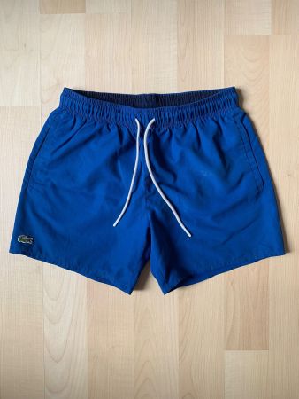 Badehose Short Lacoste blau mit Kordelzug Medium