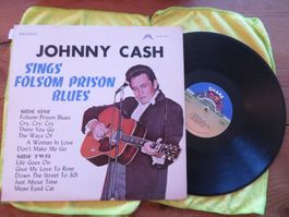 Johnny Cash - Sings Folsom Prison Blues Schallplatte Top!