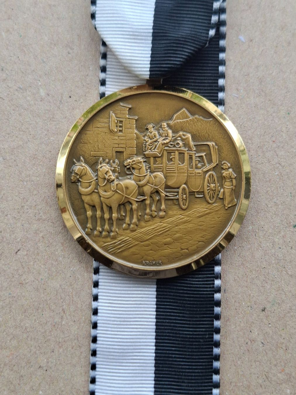 Médailles: Postkutsche (U791) – D'occasion à Schwanden GL par Suvorov