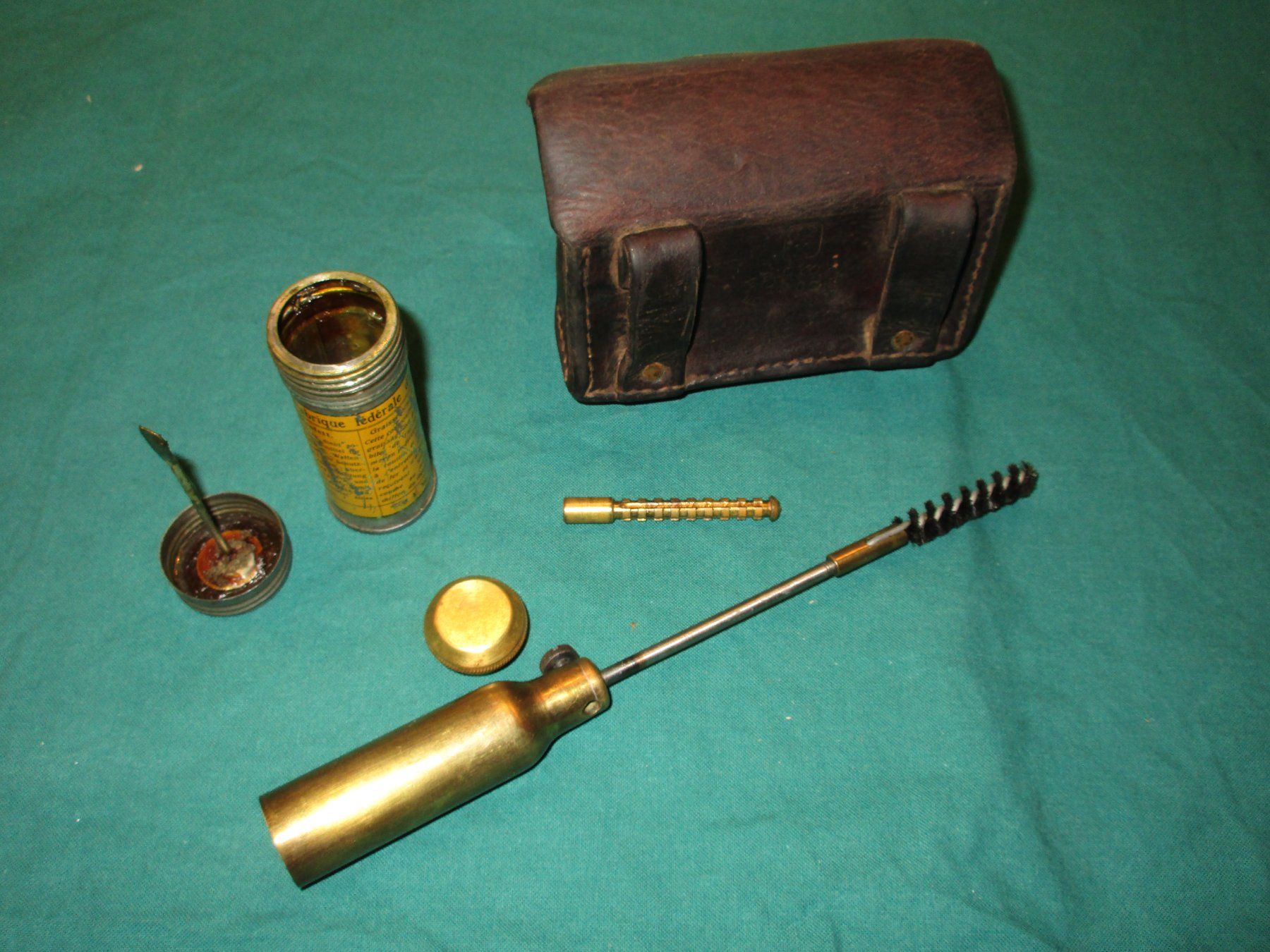 Schweizer Armee Armi bianche: Putzzeug zu Revolver 1882 – Usato da Bowil venduto da vifi01 3