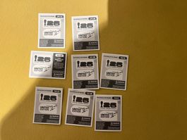 Panini Gruppe F x8