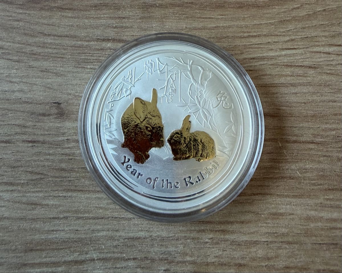 Alle Münzen: 1Oz lunar 2011 doré  – Neu (gemäss Beschreibung) aus Ardon von mickey1993 1