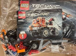 Lego Technic Abschlepper 9390 mit beiden Originalanleitungen